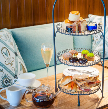 Afternoon Tea for two with a touch of bubbles