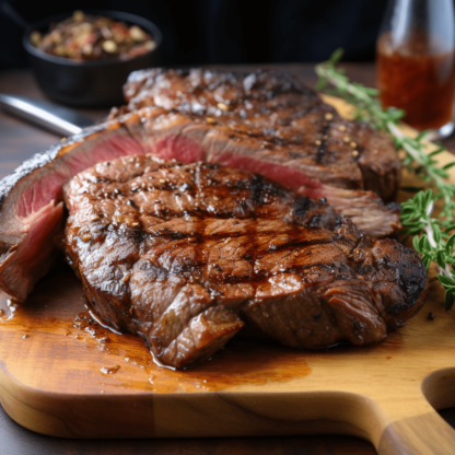 Steak Date Night with Wine